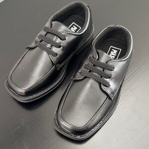 Kids Black Dress Shoes
